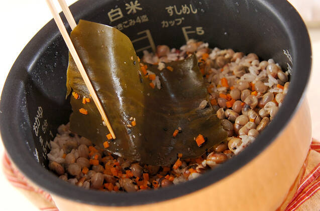 炒り大豆雑穀ご飯の作り方の手順2