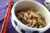 炒り大豆雑穀ご飯