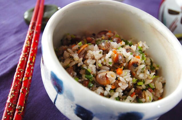 炒り大豆雑穀ご飯