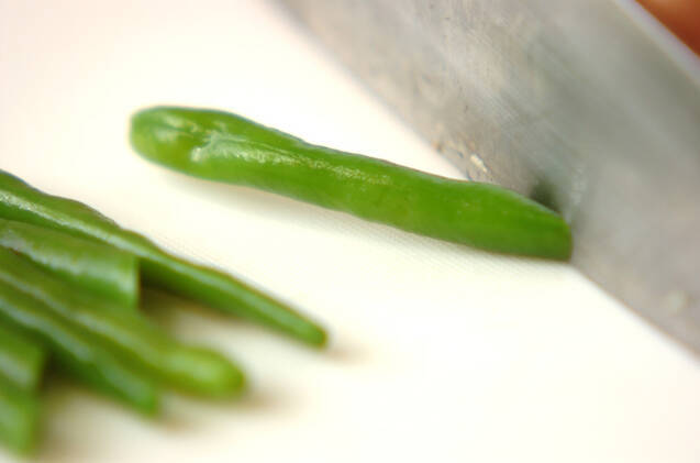 ナスとひりょうずの含め煮の作り方の手順4