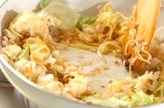 そばめしの作り方の手順3