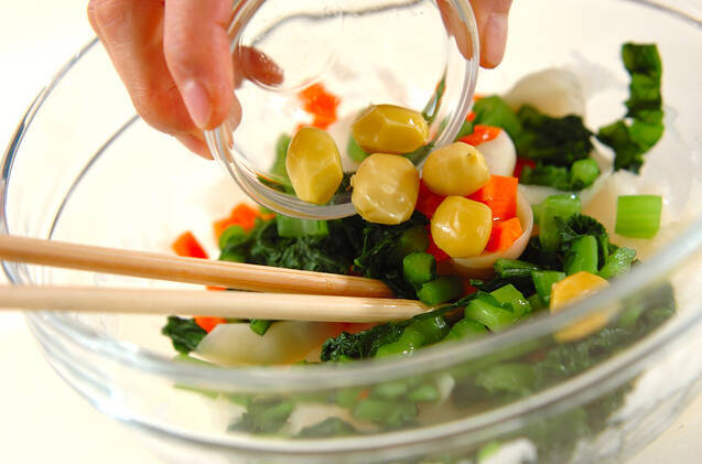 カブラ蒸しの作り方の手順9