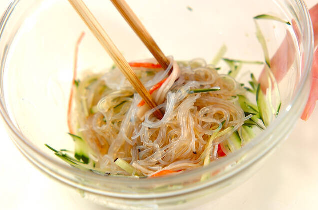 春雨サラダの作り方の手順2