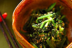 ホウレン草のナムル