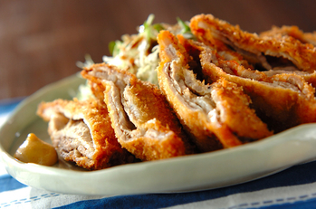 ニンニクみそトンカツ