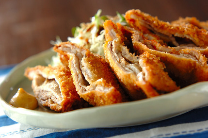 ニンニクみそトンカツ