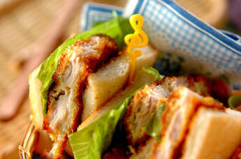 チキンカツサンド