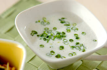 豆腐の白みそポタージュ