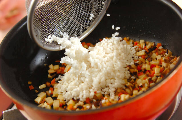 具だくさんイカ飯の作り方の手順10