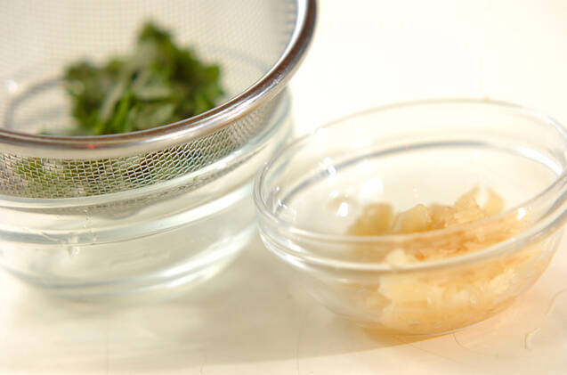 ホッケの混ぜ寿司の作り方の手順1