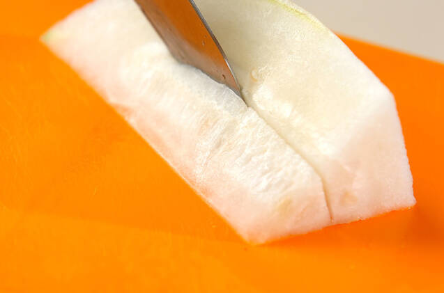 冬瓜のスープ煮の作り方の手順1