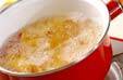 サツマイモのみそ汁の作り方2