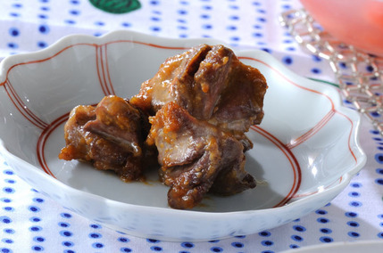 砂肝のみそバター炒め