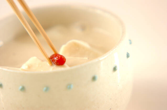 お豆腐のココナッツスープの作り方の手順3