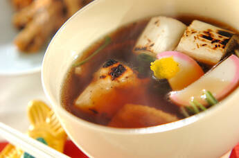 鴨とネギのお雑煮