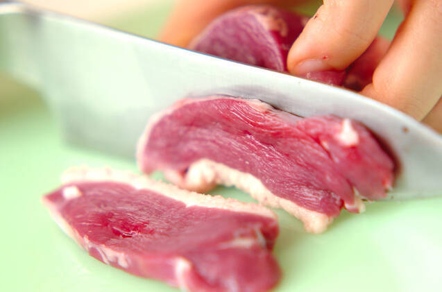 鴨とネギのお雑煮の作り方の手順1