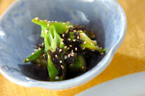 オクラの梅のり和え