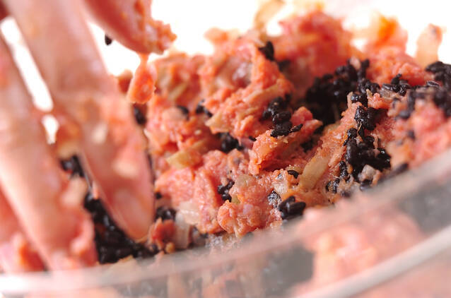 黒米ハンバーグの作り方の手順6