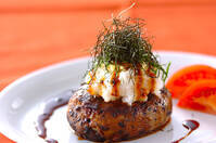 黒米ハンバーグ