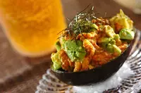 アボカドのウニ和え