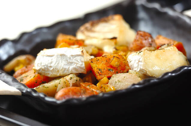 レンコン、ニンジンのチーズ焼きの作り方の手順3