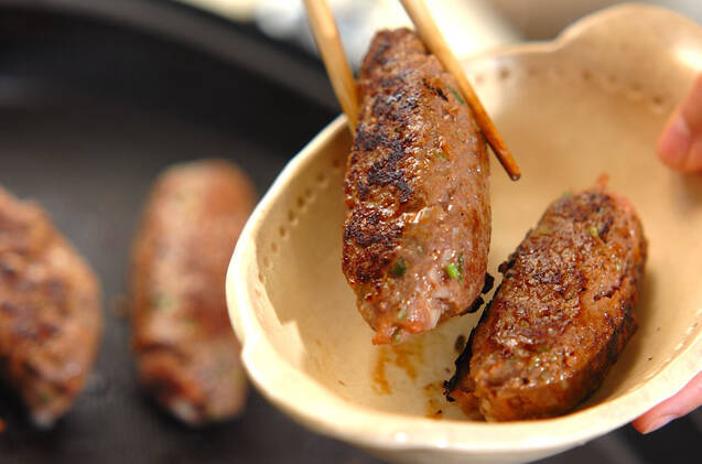 シシカバブと焼き野菜の菜包みの作り方の手順7