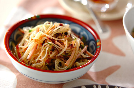 春雨の中華サラダ