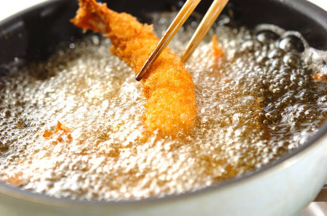 タルタルソース添えエビフライの作り方の手順7