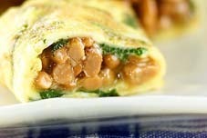 納豆の卵巻き