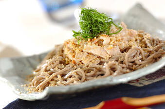 豚シャブ納豆冷やしそば