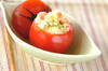 エビのトマトカップサラダの作り方の手順
