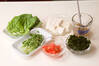 和風豆腐サラダの作り方の手順1