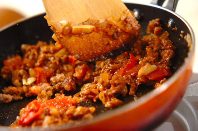 タコライスの作り方の手順3