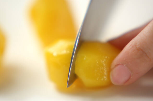 チーズ入り焼きあんこの作り方の手順2