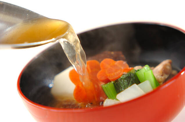 お雑煮(すまし)の作り方の手順9