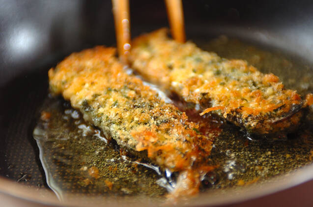 イワシの香草パン粉焼きの作り方の手順3