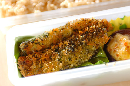 イワシの香草パン粉焼き