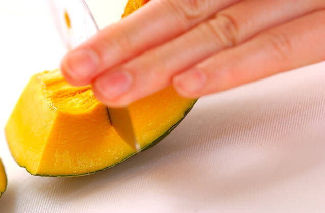 カボチャのプリンの作り方の手順4