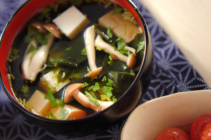豆腐のお吸い物