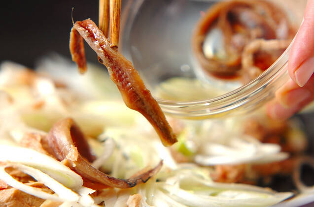 アンチョビ豆腐の作り方の手順4