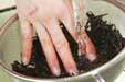 ヒジキのマヨ和えの下準備1