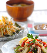 牛肉のレモン炒め