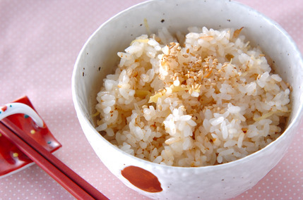 ホタテの炊き込みご飯