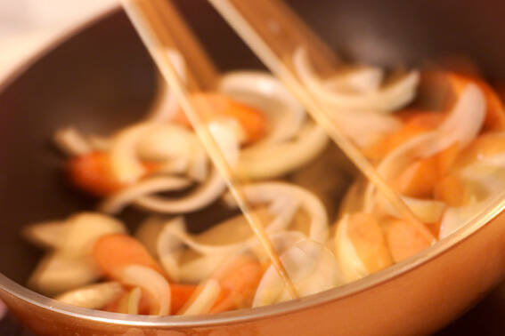 ジャーマンポテト＆ソーセージの作り方の手順4