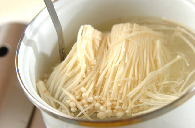 ホウレン草のからししょうゆ和えの作り方の手順3