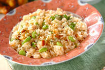 枝豆入りピラフ