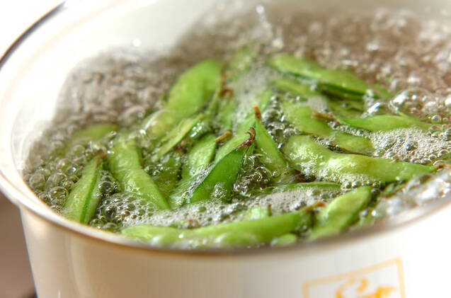 枝豆入りピラフの作り方の手順1