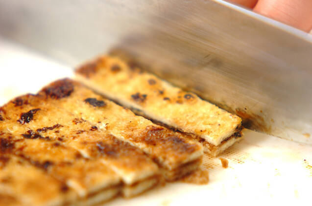 焼き油揚げの冷やし麺の作り方の手順7