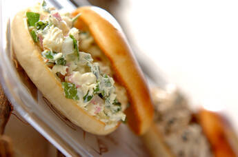 おせちでベーグルサンド