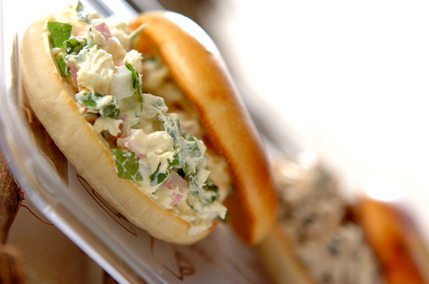 おせちでベーグルサンド